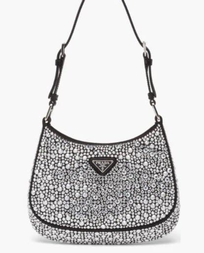 bolso prada brillos|bolsas de prada.